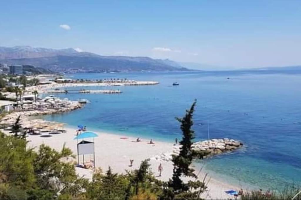 Bright And Colourful Apartment Luce -Sandy Beach Split Dış mekan fotoğraf